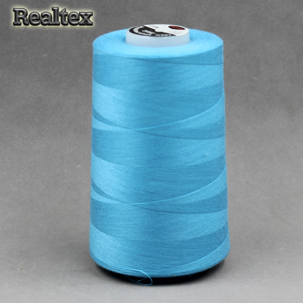 Нитки МАХ 40/2 (5000ярд) цв.350 голубой