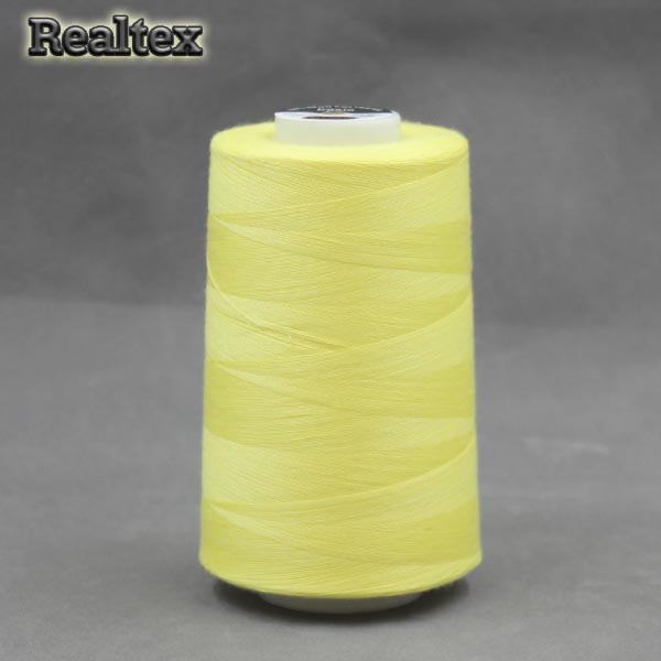 Нитки МАХ 40/2 (5000ярд) цв.121 жёлтый