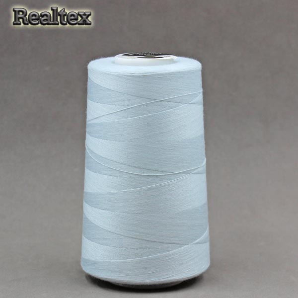 Нитки "Realtex" 40/2 (5000ярд) цв.303 светло-голубой 