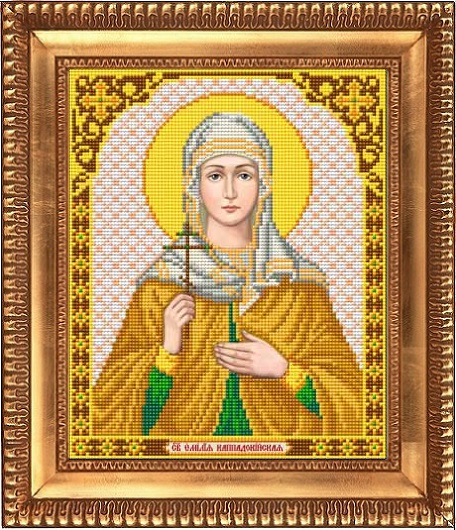 Рисунок на ткани бисером "Благовест" И-4194 "Св.Эмилия"