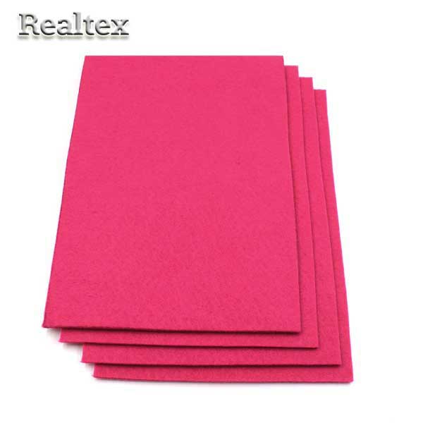 Фетр листовой жесткий FLT-H1 "IDEAL" цв.610 темно-розовый