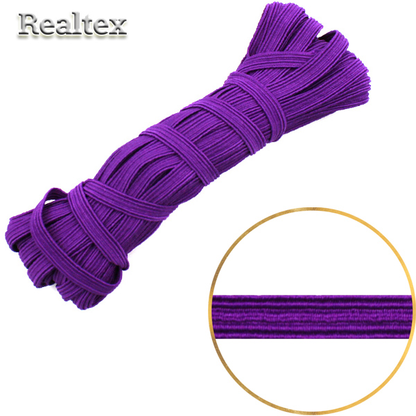 Резинка-вздержка Россия 7мм С3323 (5шт*10м) цв.09 фиолетовый