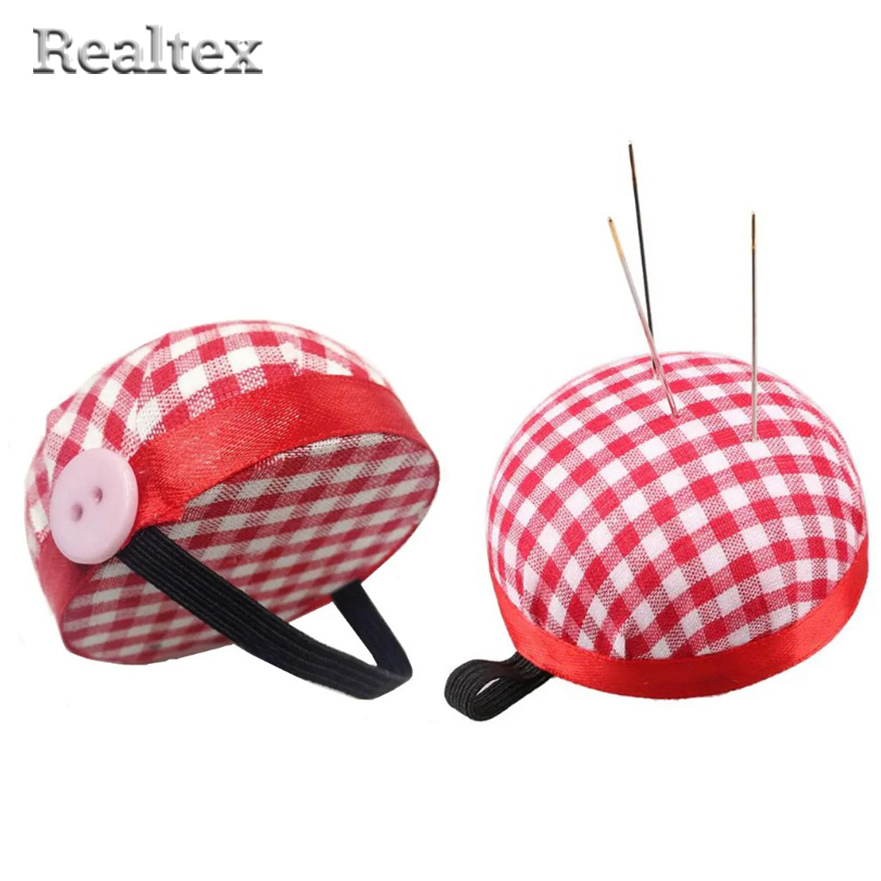 Игольница на руку  Realtex средняя 6,5см (6шт)