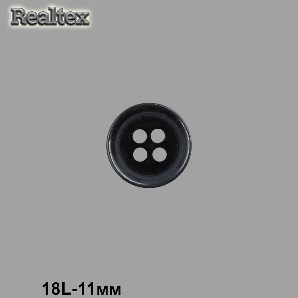 Пуговицы CB M-22 18L цв.Blk-02