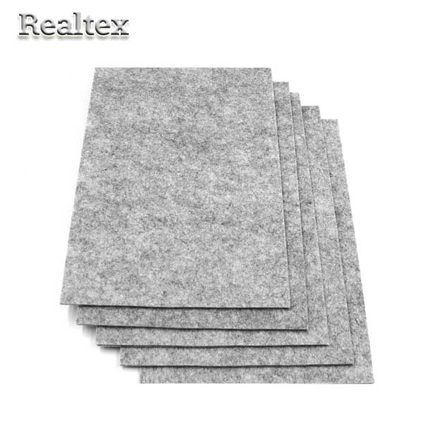 Фетр листовой жесткий FLT-H1 1,0мм 20*30см (10шт) "IDEAL" цв.657 мрамор