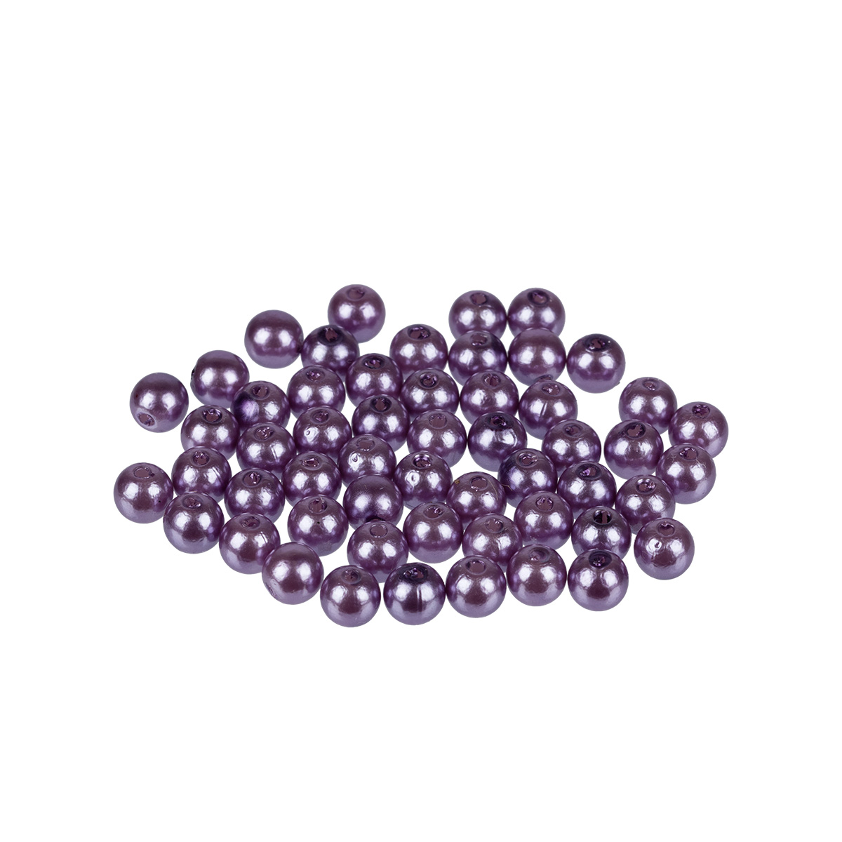 Бусины  6мм "Zlatka" PB-1 (50шт) цв.14 темно-сиреневый