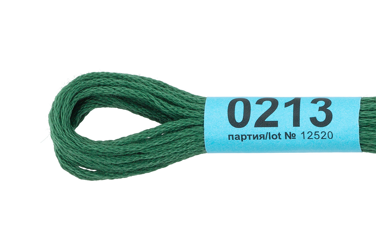 Мулине "Гамма" цв.0213 т.зеленый 