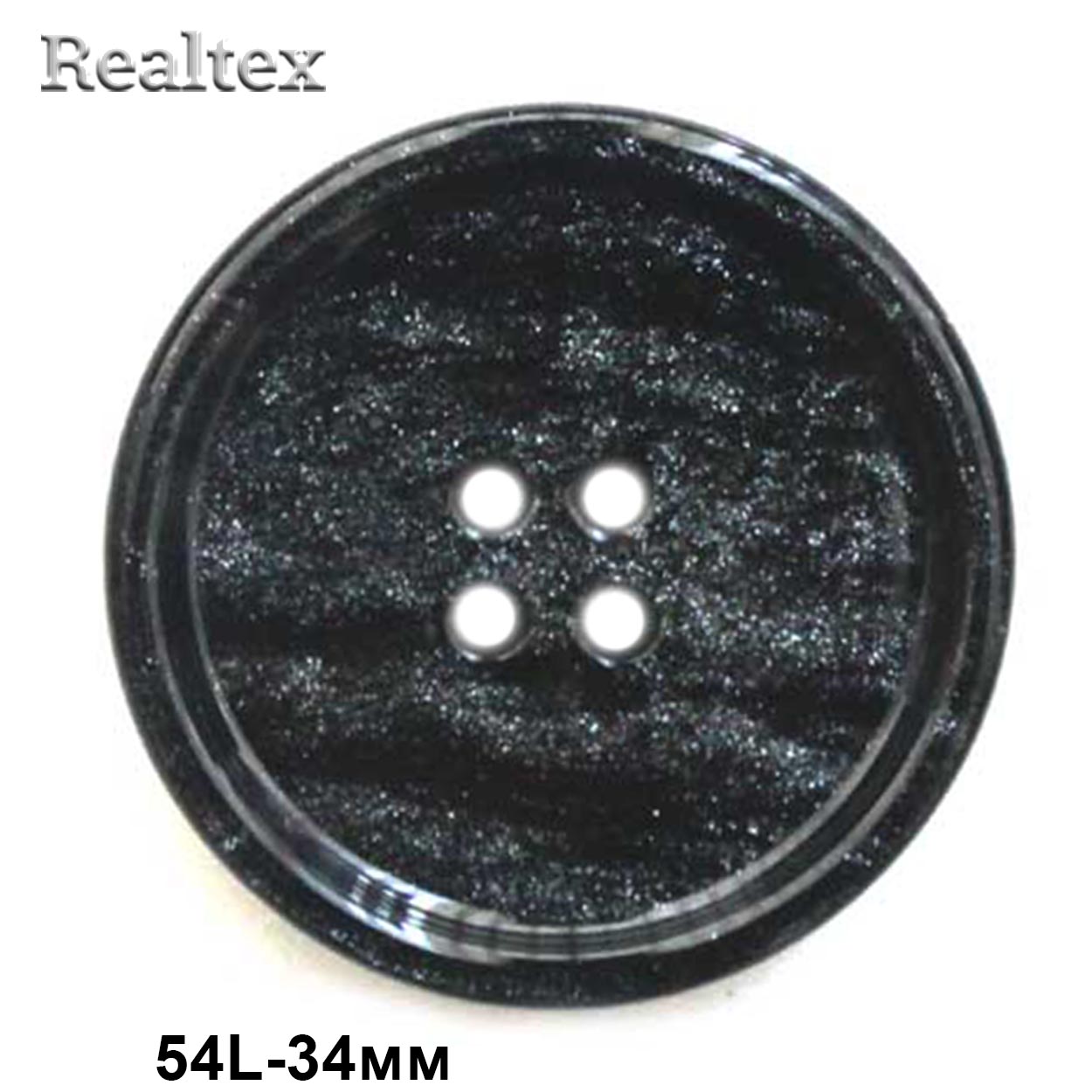 Пуговицы CN 2572 54L (36шт) цв.02-Black