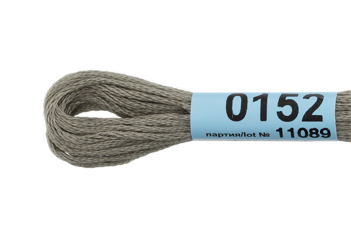 Мулине "Гамма" цв.0152 серый