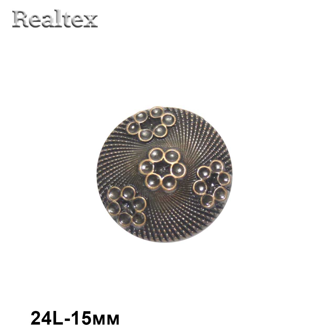 Пуговицы LA 1304 24L (72шт) цв.OB 