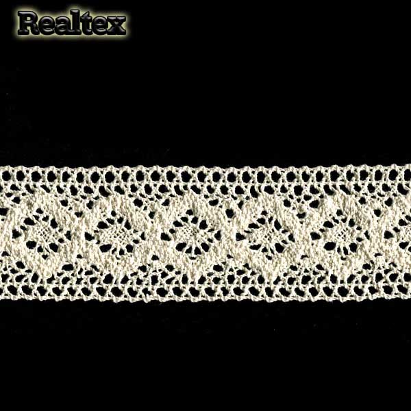 Кружево вязаное  45мм 45.01.100 цв.03 суровый