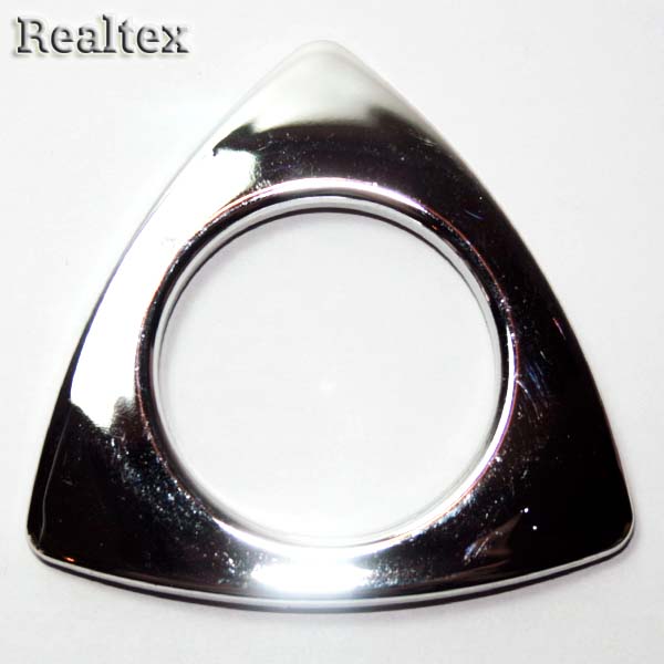 Люверсы пластик треугольные К-1 35мм цв.02-никель 