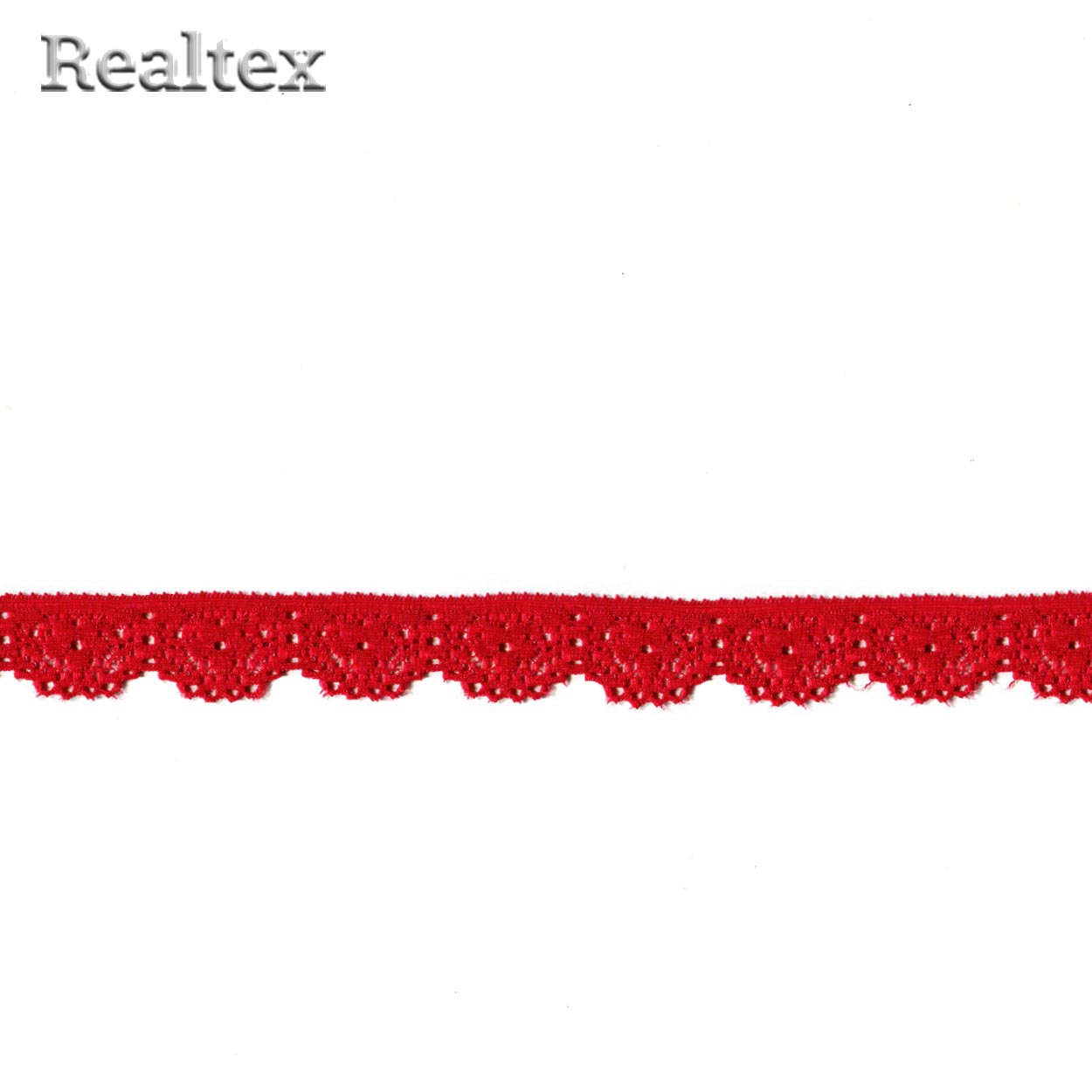 Кружево стрейч  15мм TBY 8031 цв.L101 тёмно-красный