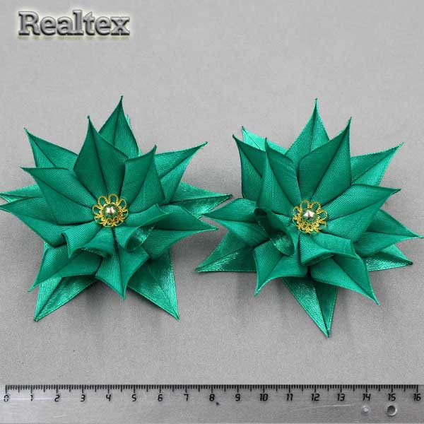 Украшение ручной работы №014 цв.3117 зеленый