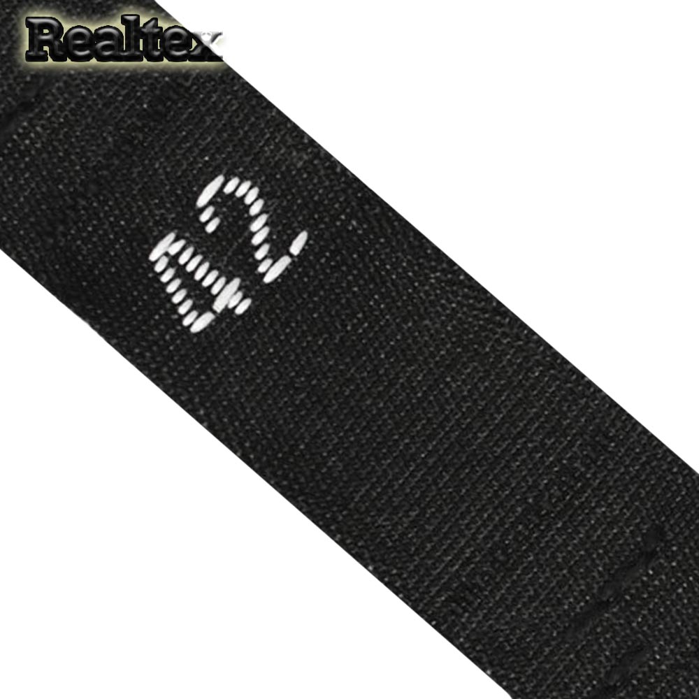 Размерники жаккардовые ТВ 42 тафта 10*32мм (500шт) цв.чёрный