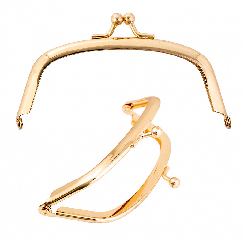 Фермуар для сумок 105мм "Дуга" TBY.107946 цв.золото