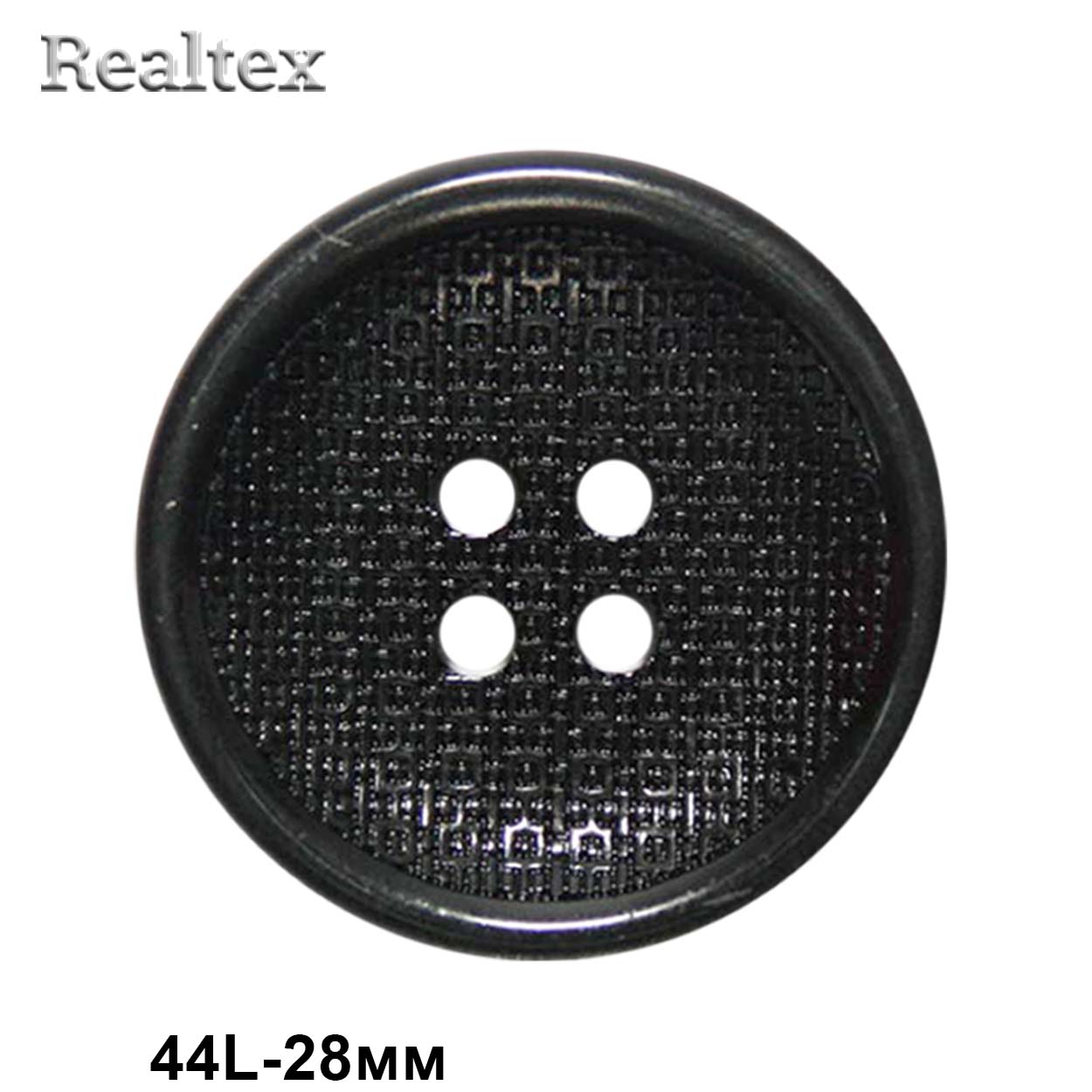 Пуговицы CN A060 44L (36шт) цв.Blk-200