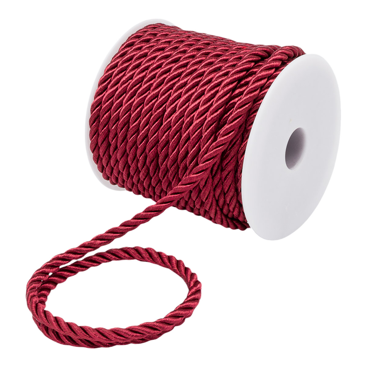 Шнур мебельный 5мм 1AS-168 цв.174 винный