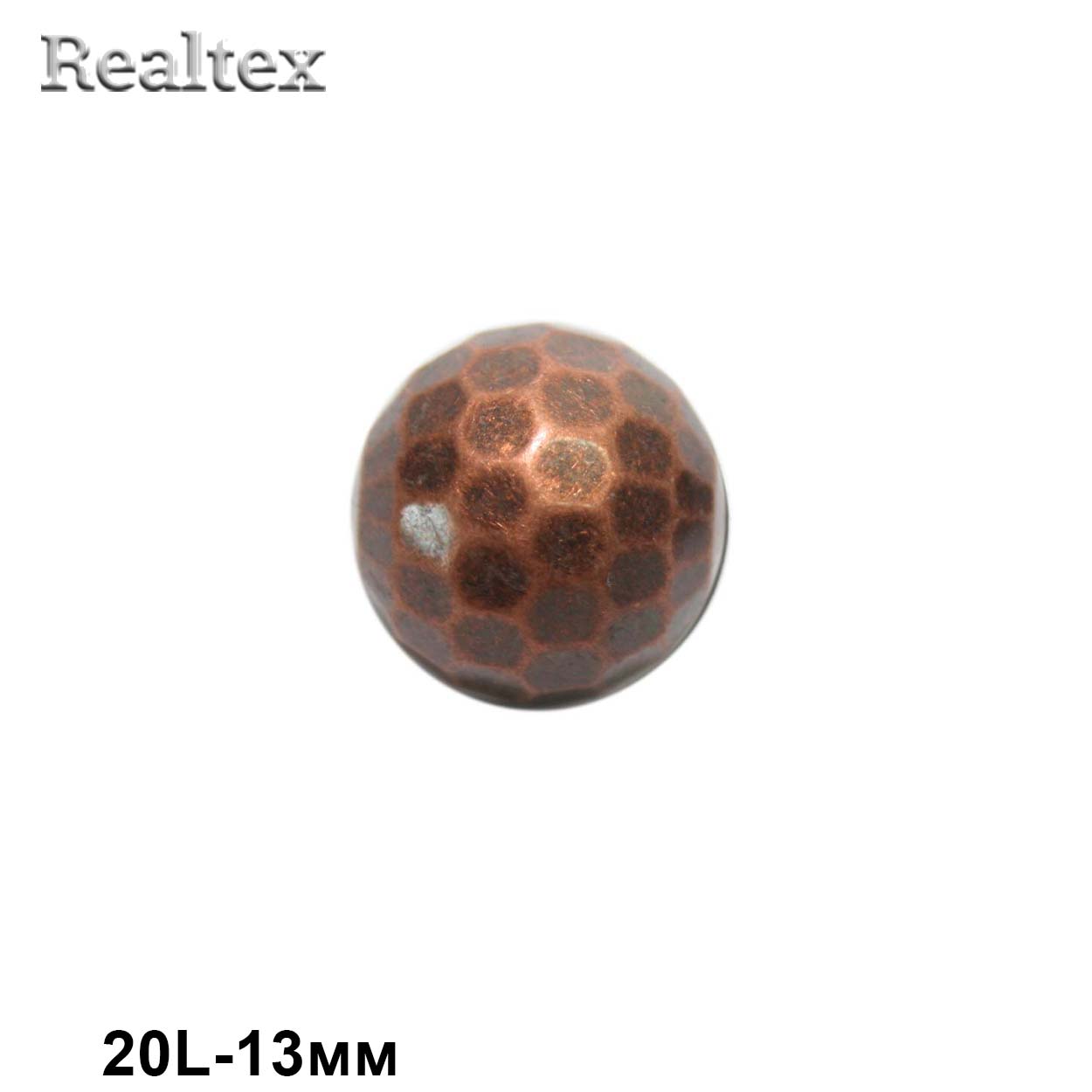 Пуговицы TA B-86 20L (72шт) цв.Copper