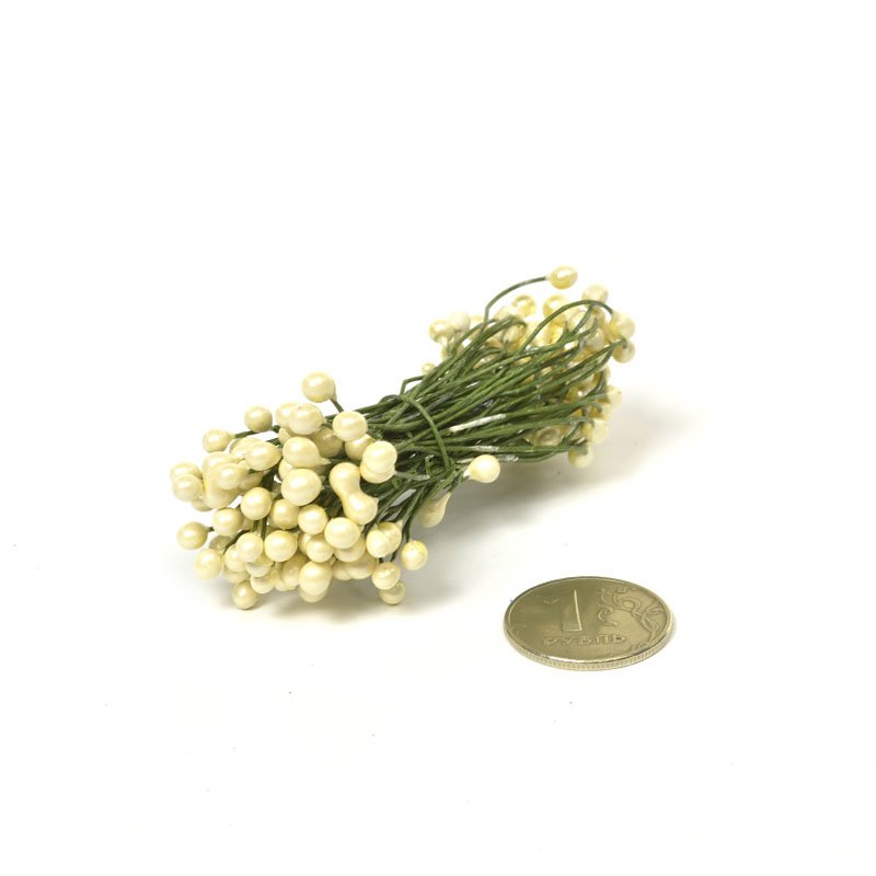 Тычинки MG ST209-05 "Magic 4 Hobby" цв.молочный