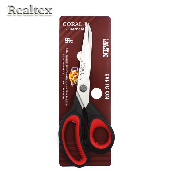Ножницы Realtex GL-190 CORAL-B 230мм 