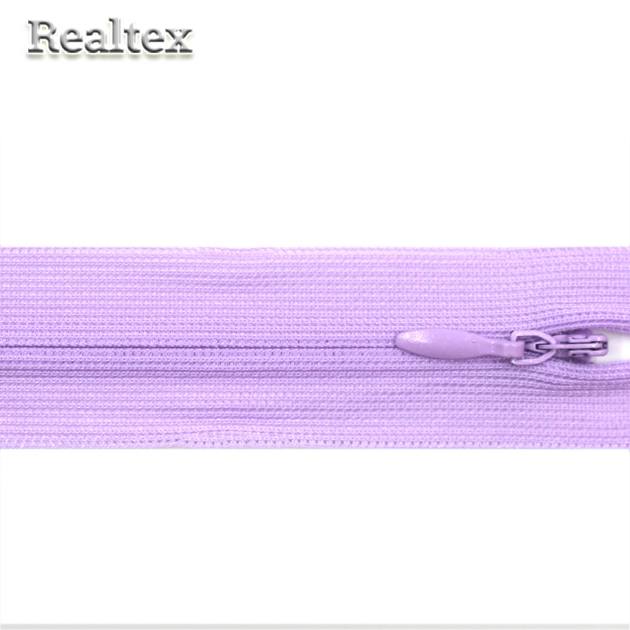 Молния потайная G-013P 20см цв.351 светло-сиреневый