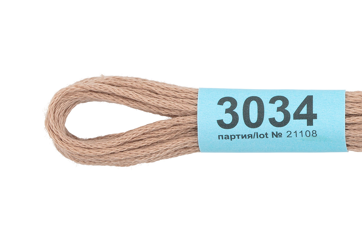 Мулине "Гамма" цв.3034 бежевый