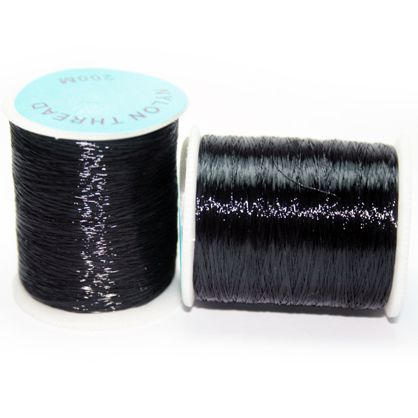 Мононить 0,12мм (12шт*200м) цв.чёрный