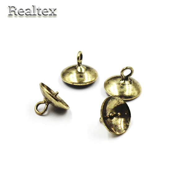 Розетка для бус K04 d-10мм цв.бронза