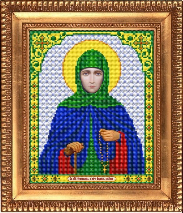 Рисунок на ткани бисером "Благовест" И-4203 "Св.Пр.Евдокия"