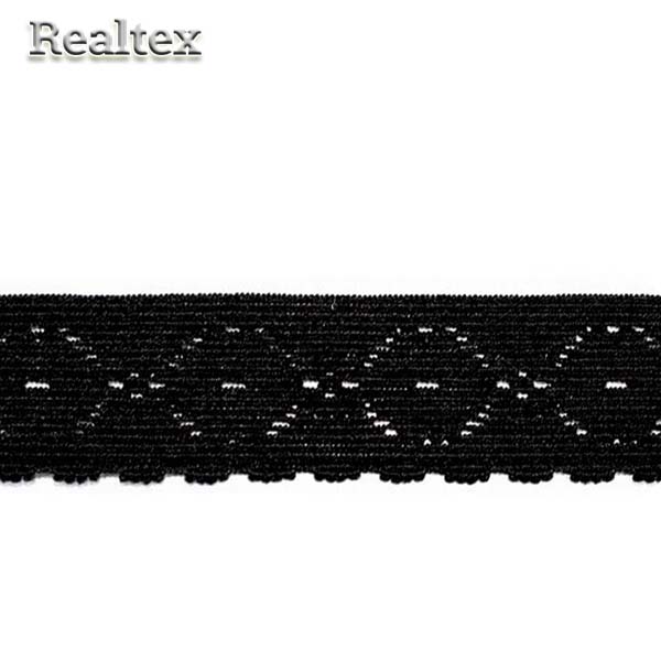 Резинка бельевая 25мм 5339 цв.черный