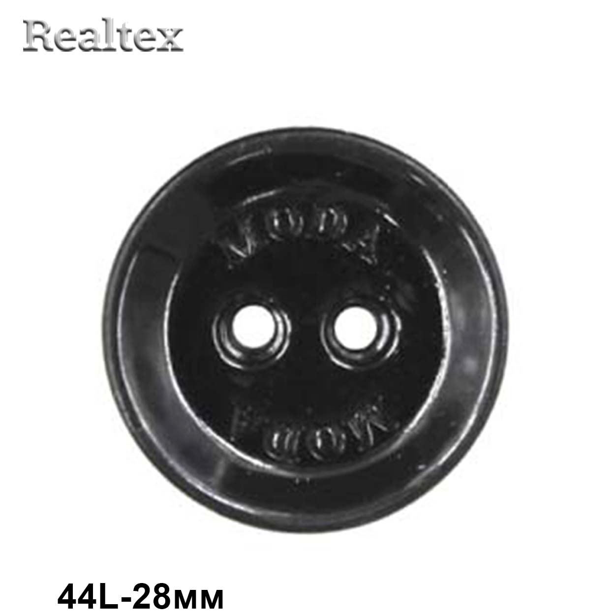 Пуговицы CN A086 44L (36шт) цв.Blk-200