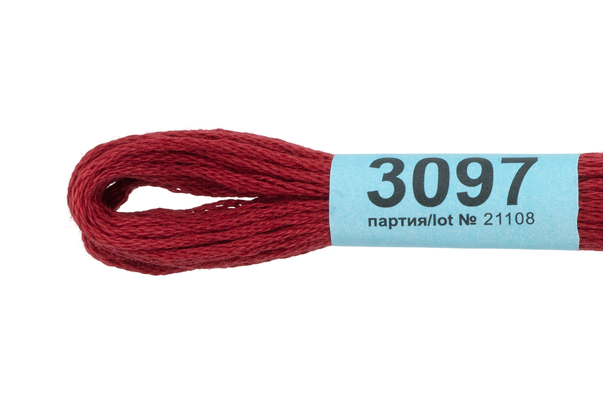 Мулине "Гамма" цв.3097 гр.бордовый 