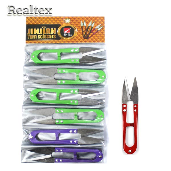 Ножницы-перекусы Realtex ТС-0824-0002 большие 125мм цв.ассорти