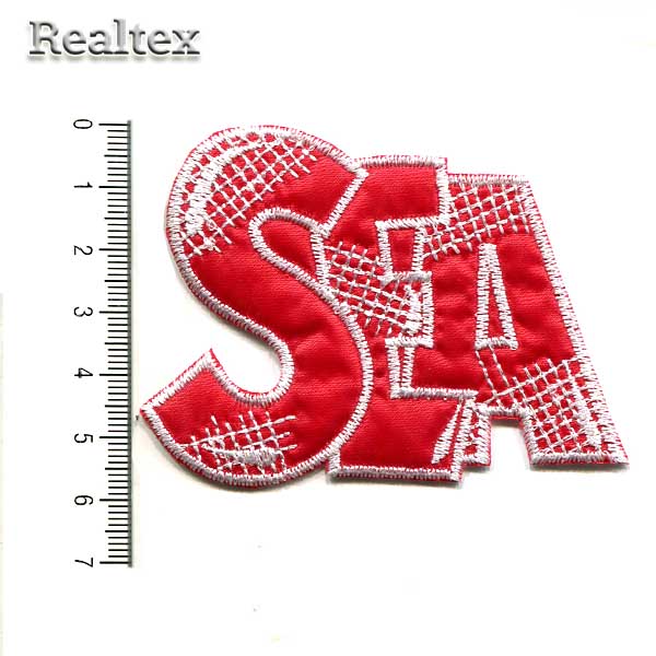 Термоаппликации 3559 "SEA" цв.красный