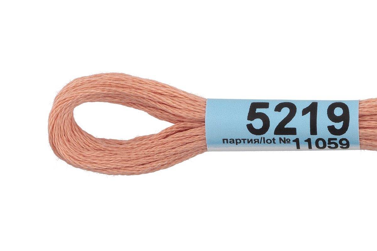 Мулине "Гамма" цв.5219 бежево-розовый