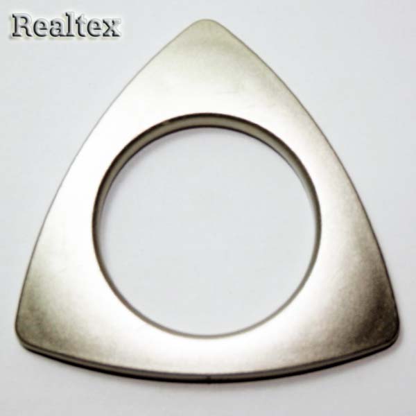 Люверсы пластик треугольные К-1 35мм цв.04-серебро 