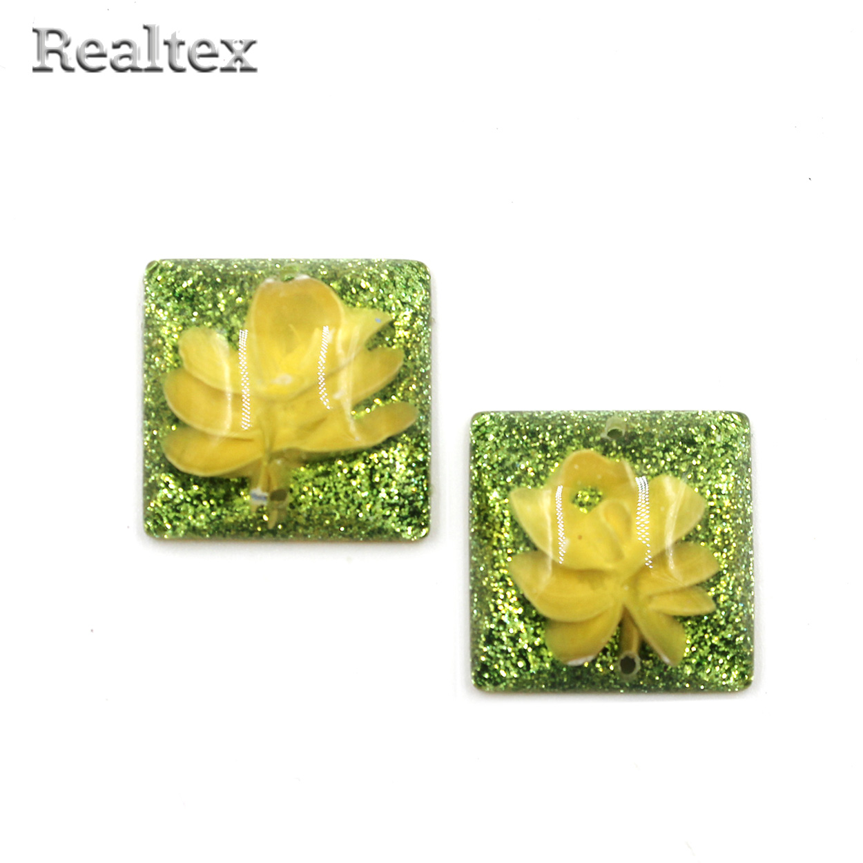 Стразы пластиковые пришивные AB-6 малые цв.салатовый