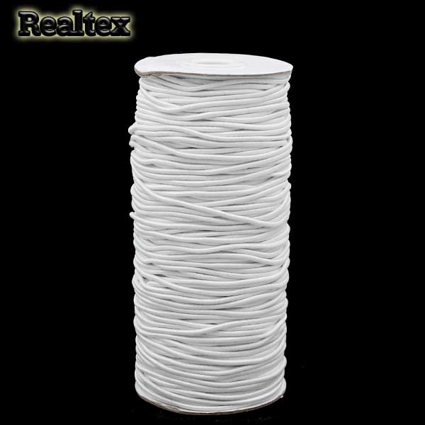 Резинка шляпная 3,0мм RS (100м) цв.белый
