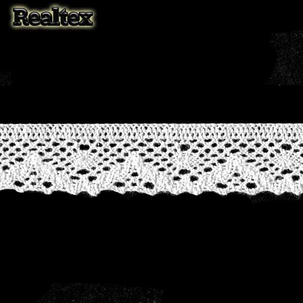 Кружево вязаное  30мм 30.01.111 цв.01 белый