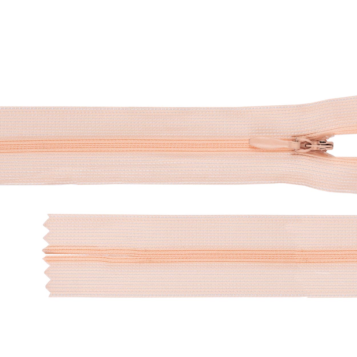 Молния потайная G-013P 50см цв.147 св.персиковый