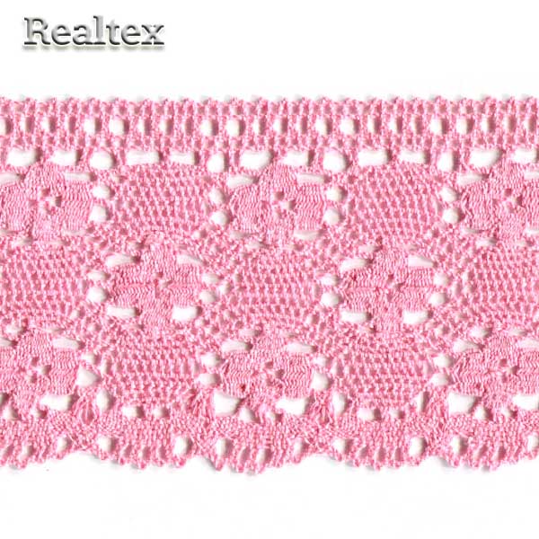 Кружево вязаное 125мм 125.01.038 цв.11 св.розовый