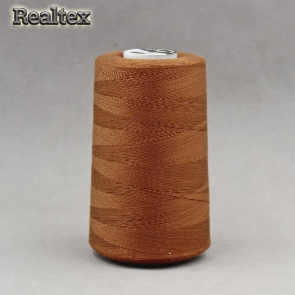 Нитки МАХ 40/2 (5000ярд) цв.388 красно-коричневый 