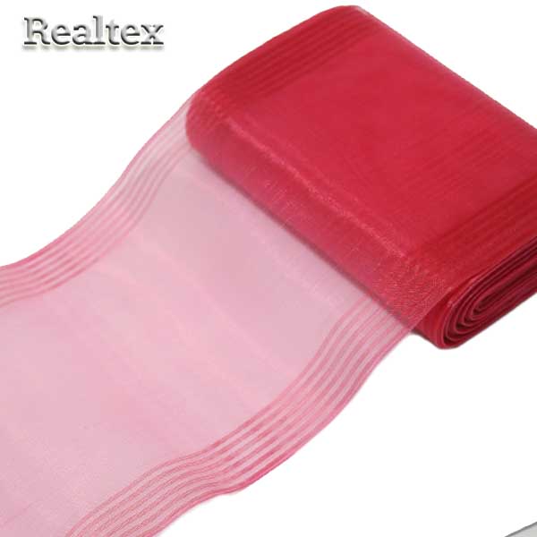 Лента капроновая 110мм с3503г17 цв.11 малиновый