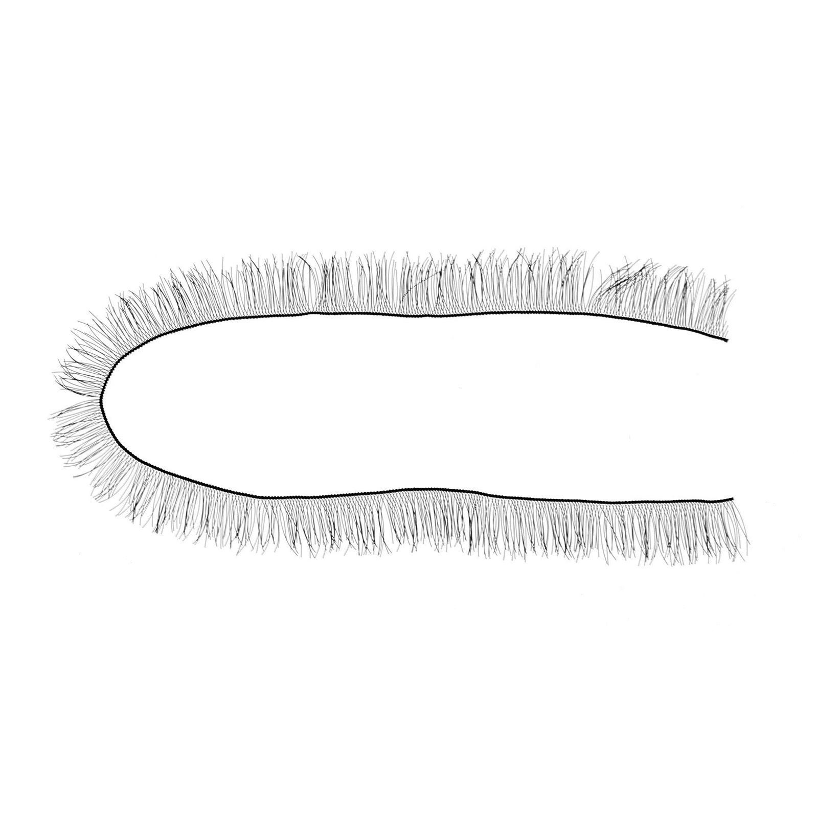 Ресницы для кукол 1565715 20*1см цв.черный