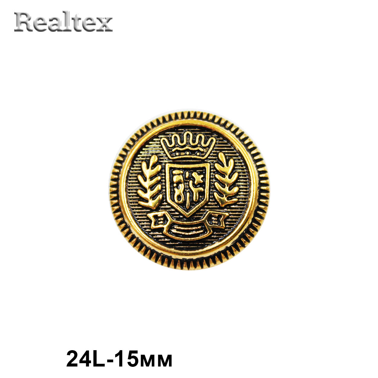 Пуговицы DA 5106 24L (36шт) цв.AG