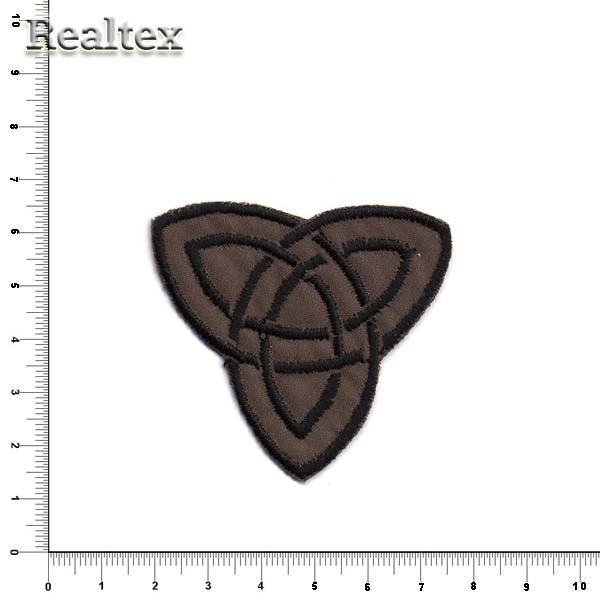 Термоаппликации 11738 "Узор" цв.коричневый