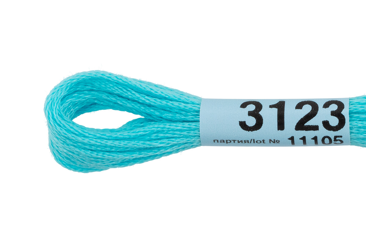 Мулине "Гамма" цв.3123 голубой