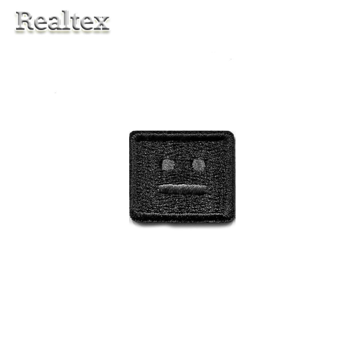 Термоаппликации Realtex RT-158 "Смайл" цв.черный