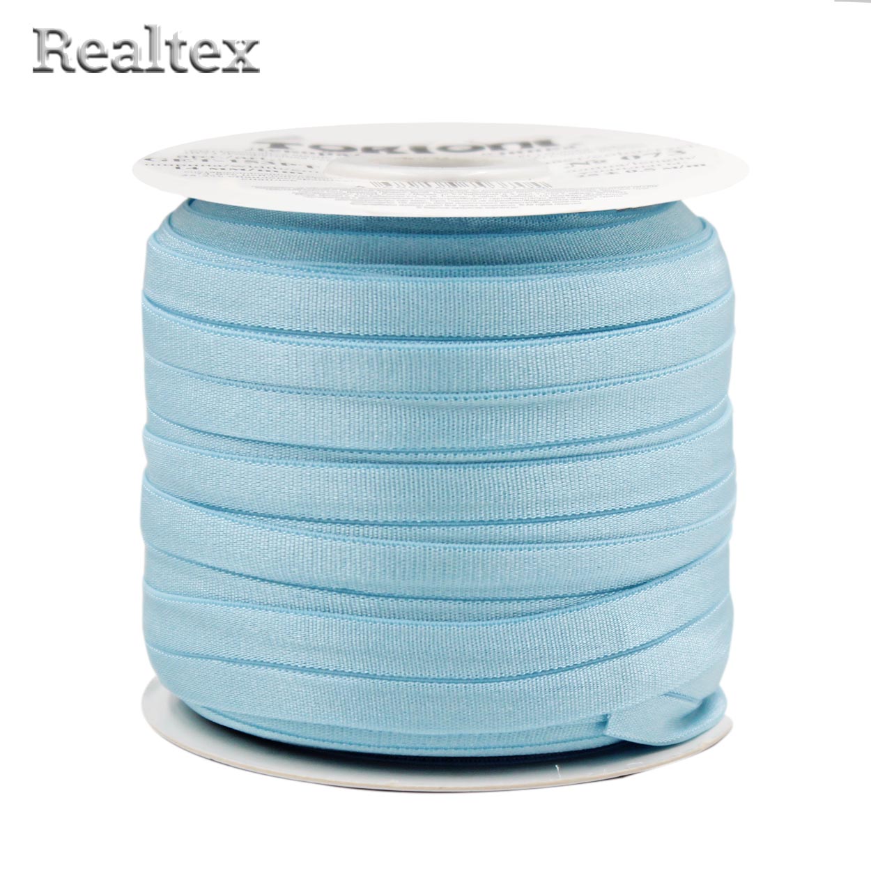 Косая бейка стрейч GET-153PT 14мм (25м) цв.073 бледно--синий